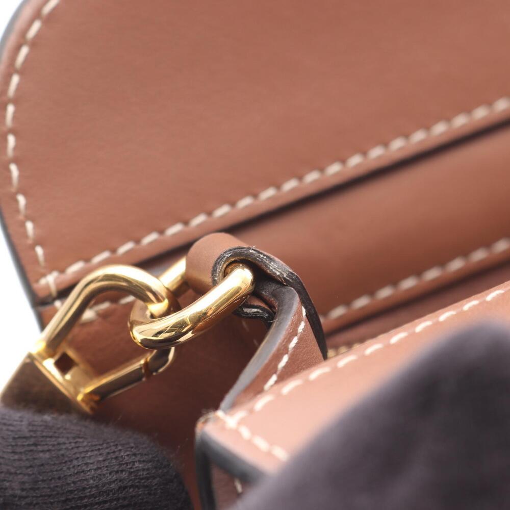 Burberry Horseferry handbag leather canvas brown Ivory White - Picture 6 of 8